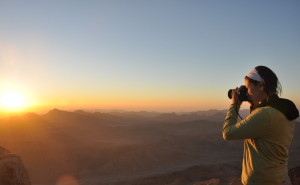 Top of Mt. Sinai, Egypt.